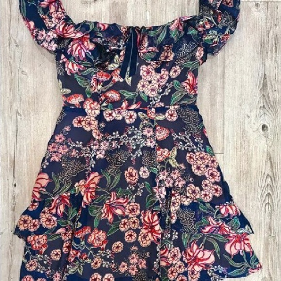 For love and lemons flora off the shoulder Dress - Picture 5 of 8